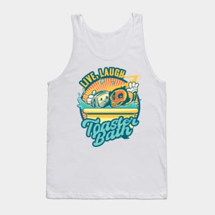 Shocking toaster bath Tank Top